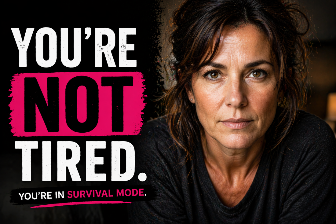 You’re Not Low Energy. You’re in Survival Mode