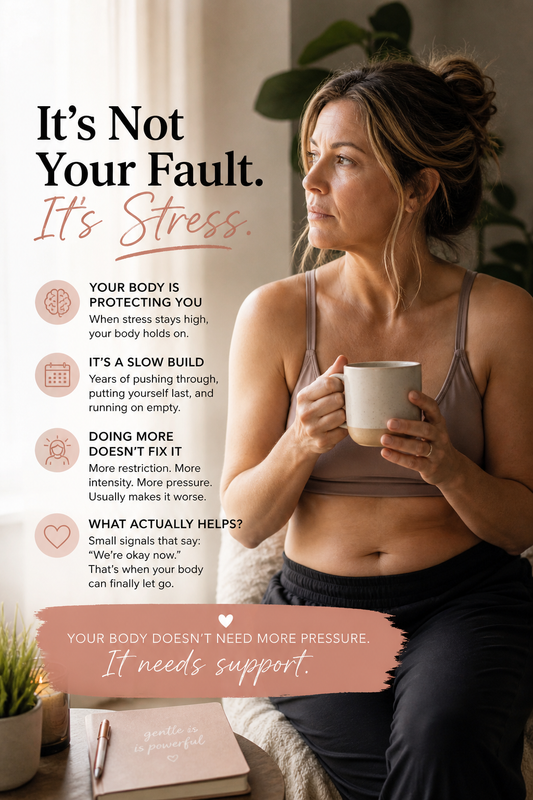 You Didn’t Gain Weight... You Accumulated Stress