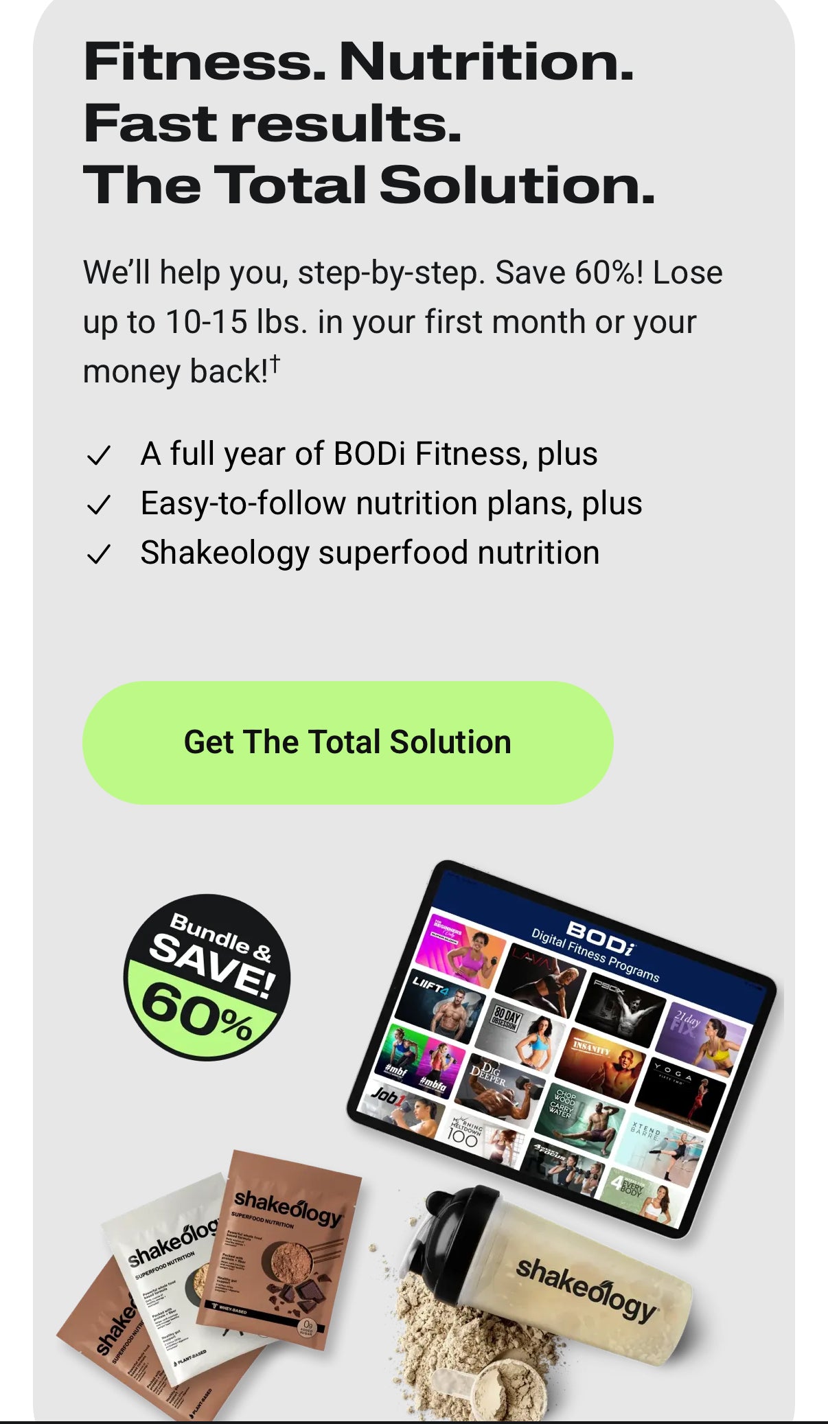 Total Solutions Pack