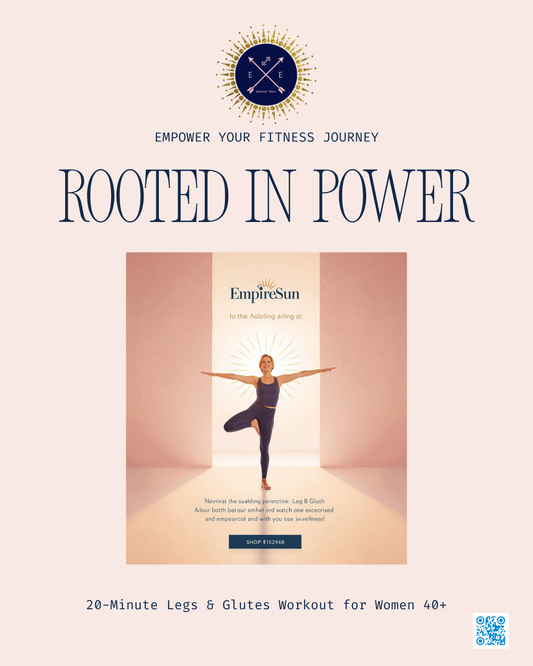 Rooted in Power: 20-Minute Legs & Glutes Workout for Women 40+